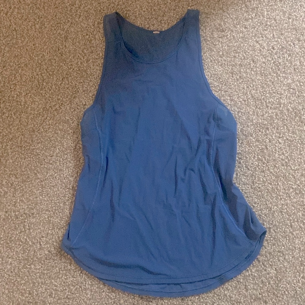 {Lululemon} slate blue tank
